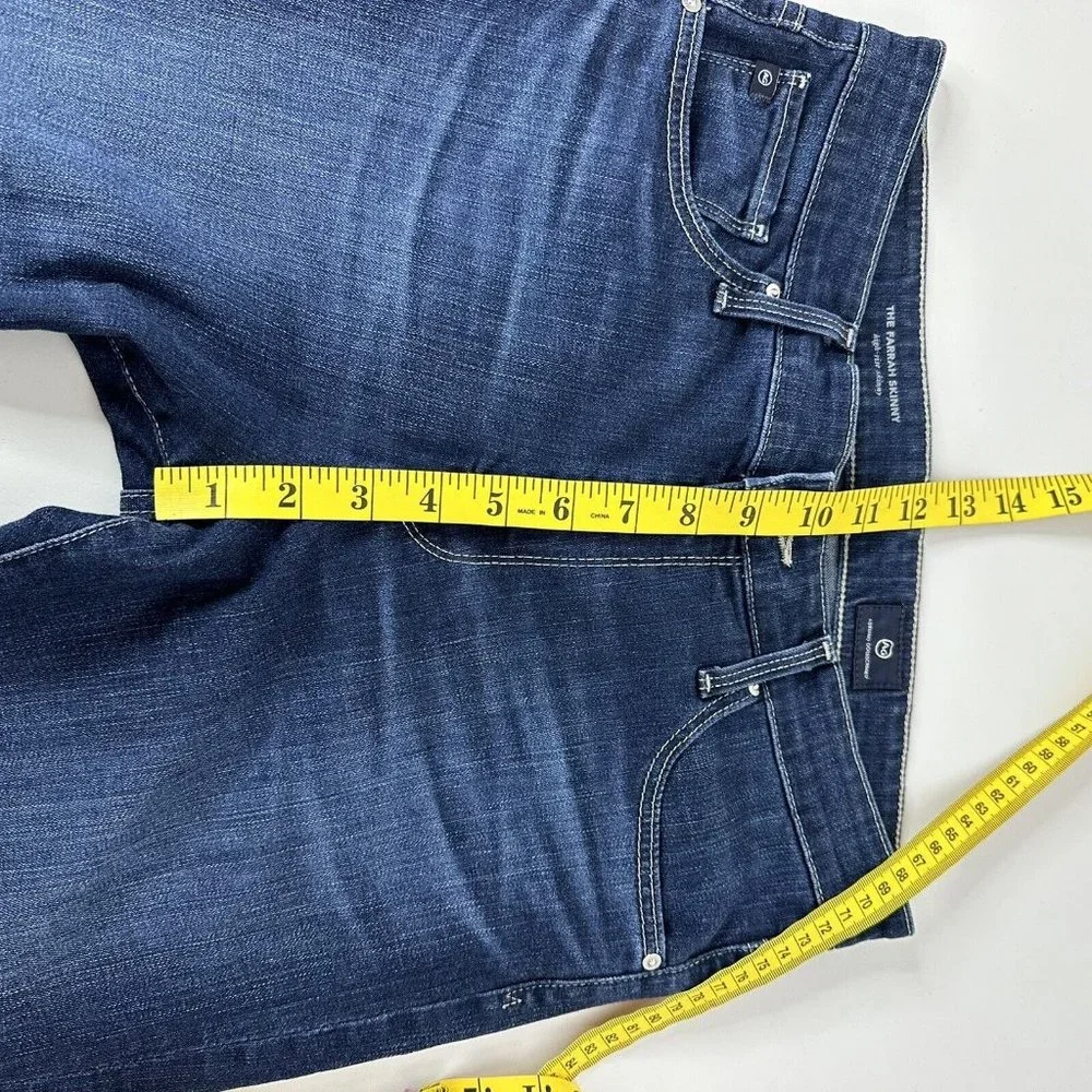 AG Adriano Goldschmied Jeans Womens Size 29 Blue Farrah High Rise Skinny Stretch - Picture 12 of 16